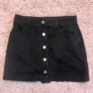 Jeans Mimi-Skirt, Forever 21, Small
